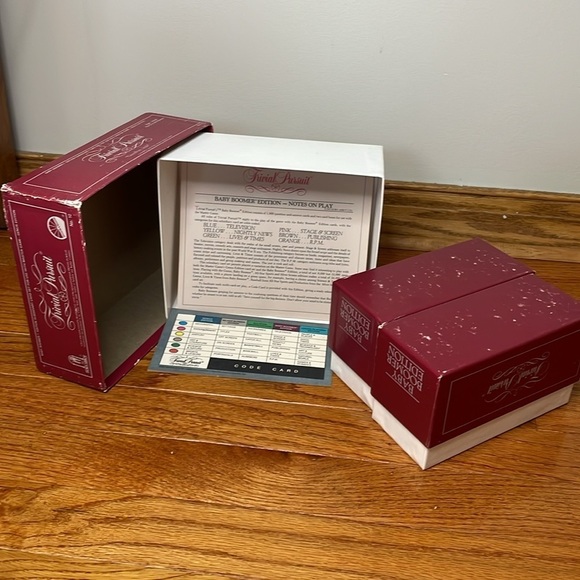 Trivial‎ Pursuit Baby Boomer Edition 1983 For use with Master Game - Picture 4 of 7